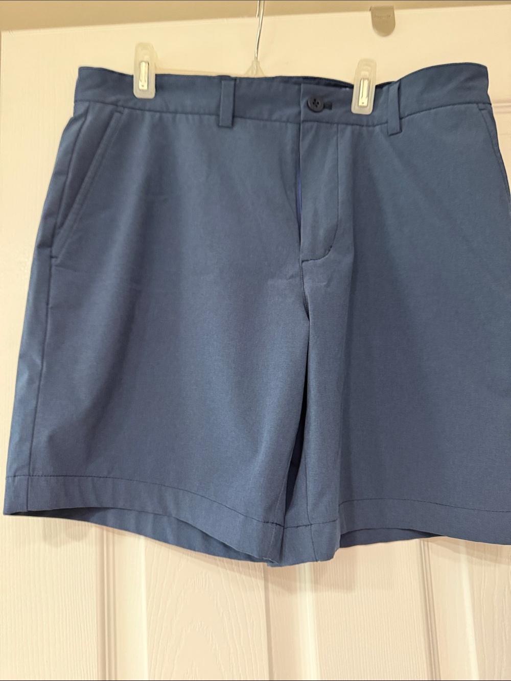 Vineyard Vines Dusty Blue Flat-Front Men's Shorts